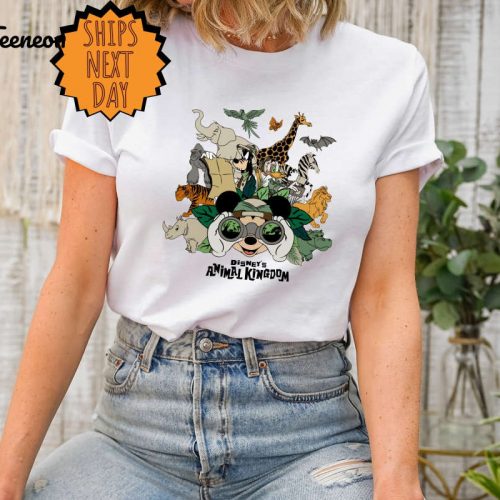 Disney Animal Kingdom Shirt, Vintage Animal Kingdom Shirt, Mickey Safari Shirt, Disney Safari Trip Shirt,Safari Mode Shirt,Disney Gift Shirt