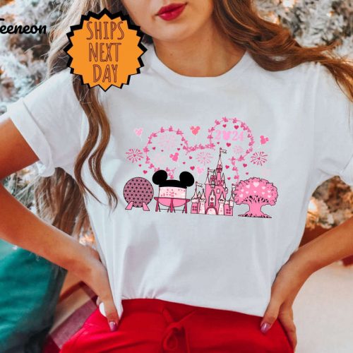 Disney Epcot World Valentine’s Day Shirt, Disney Trip Shirt, Matching Couple Valentines Shirt, Disney Tee, Disney Epcot Valentines Day Shirt