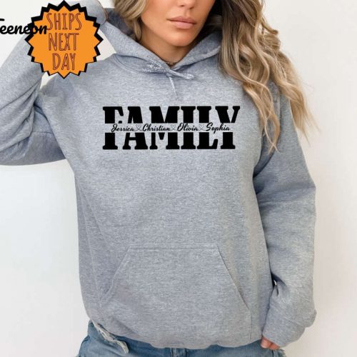 Family Custom Sweatshirt, Custom Gift Hoodie, Personalized Shirt, Family Trip Shirt, Matching Family Shirt, Funny Family Shirt, Family Shirt