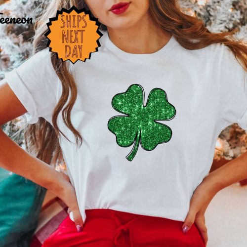 Womens st patricks day Shirt, Shamrock Shirt, st pattys day shirt, womens st patricks day shamrock shirt, Cute shamrock womens shirts