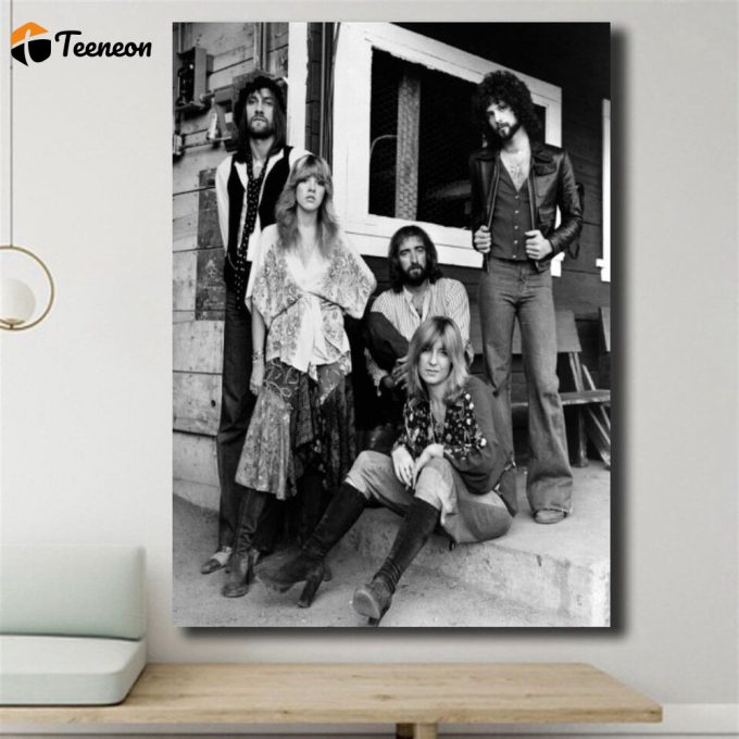 Fleetwood Mac Poster for Home Decor Gift Vintage Fleetwood Mac Poster for Home Decor Gift