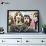Pink Floyd Poster for Home Decor Gift for Home Decor Gift – Band Water Color Art