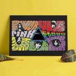 Pink Floyd Poster for Home Decor Gift for Home Decor Gift – Member Art Full Color