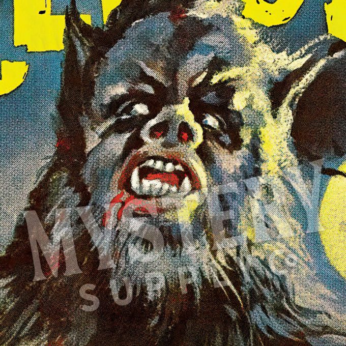 The Curse of the Werewolf 1961 Vintage Horror Monster Movie Poster for Home Decor Gift