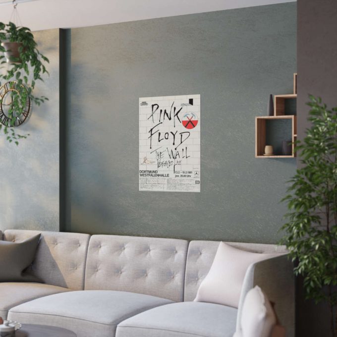 Pink Floyd Poster for Home Decor Gift for Home Decor Gift for Home Decor Gift – The Wall Original Vintage Tour Poster for Home Decor Gift for Home Decor Gift for Home Decor Gift for Dortmund Germany 1981