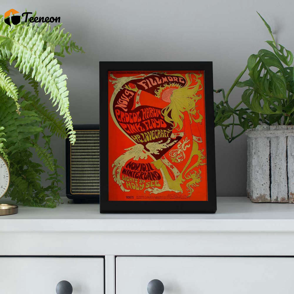 Pink Floyd Poster for Home Decor Gift for Home Decor Gift for Home Decor Gift – Vintage Concert Poster for Home Decor Gift for Home Decor Gift for Home Decor Gift from Fillmore Auditorium Pink Floyd Poster for Home Decor Gift for Home Decor Gift for Home Decor Gift – Vintage Concert Poster for Home Decor Gift for Home Decor Gift for Home Decor Gift from Fillmore Auditorium