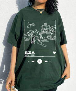 SZA Spotify Shirt: Get the Exclusive Ctrl Album Merchandise for Music Lovers!