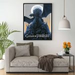 Game Of Thrones Poster for Home Decor Gift – George R. R. Martin – Game of Thrones – Vintage Retro Poster for Home Decor Gift