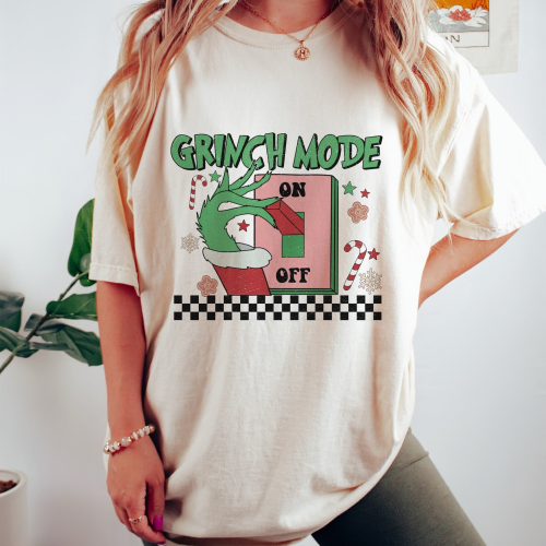 Get Festive with Grinch Design Shirt: Trendy & Retro Christmas Shirt for Grinchmas Celebration