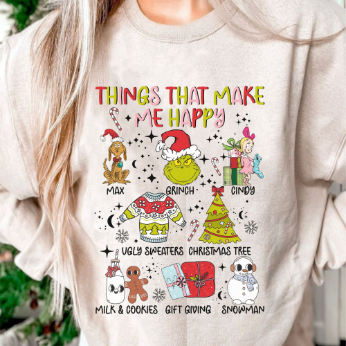 Get Festive with Grinchmas: Holiday Sublimation Shirt featuring Grinch Design