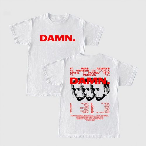 Get the Hottest Kendrick Lamar Damn Shirt – Show Your Love for K-Dot with this Stylish Merchandise