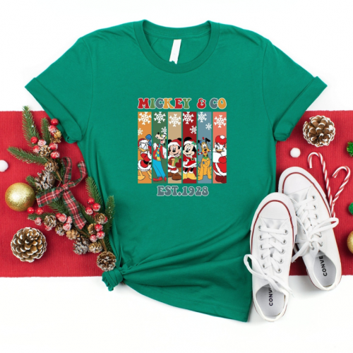 Magical Mickey Christmas Shirt: Disney Xmas Matching Pajama Set