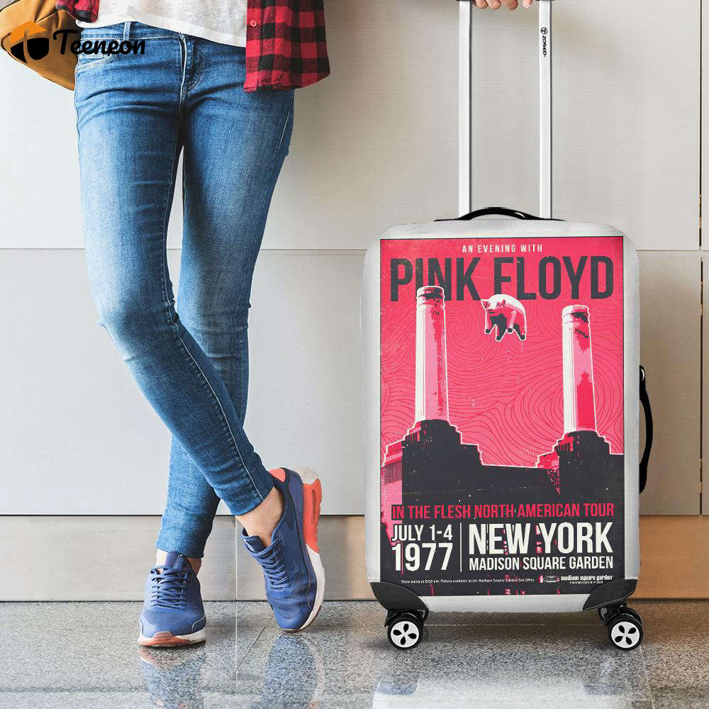 Pink Floyd In The Flesh North American Tour Poster for Home Decor Gift Luggage Cover Pink Floyd In The Flesh North American Tour Poster for Home Decor Gift Luggage Cover
