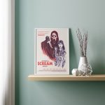 Scream / Scream Poster for Home Decor Gift / Retro Vintage Poster for Home Decor Gift / Minimalist Movie Poster for Home Decor Gift