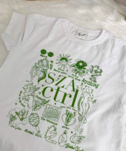 SZA Ctrl Album Shirt: Full Tracklist Tee for Music Fans – Limited Edition