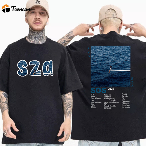 SZA SOS Album Cover Shirt: Stylish & Trendy Clothing for Music Lovers