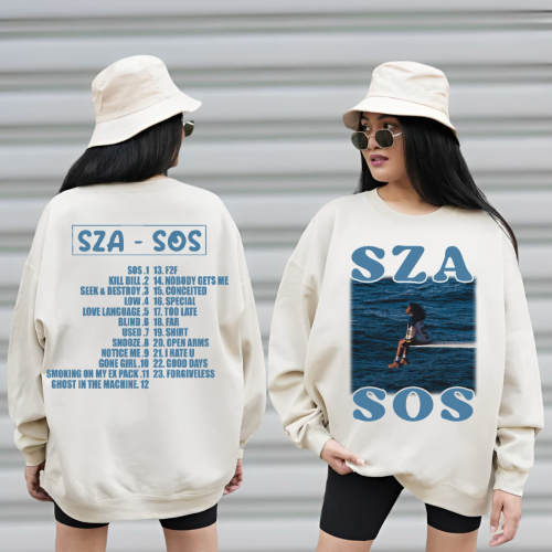 SZA SOS Album Cover Shirt: Stylish and Unique Apparel Celebrating SZA s Iconic Music Art Limited Edition