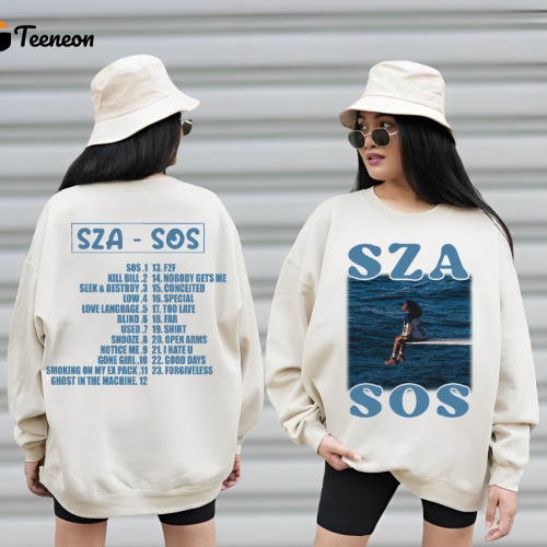 SZA SOS Album Cover Shirt: Stylish and Unique Apparel Celebrating SZA s Iconic Music Art Limited Edition