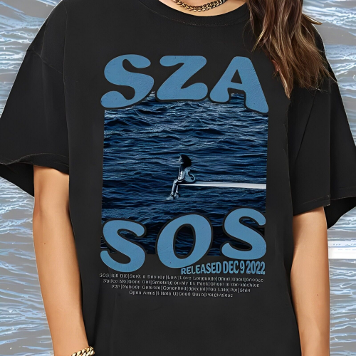 SZA SOS Album Merch Shirt: Stylish & Trendy Apparel for Fans Limited Edition & High-Quality Materials