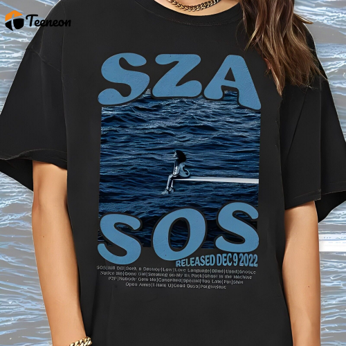 SZA SOS Album Merch Shirt: Stylish & Trendy Apparel for Fans Limited Edition & High-Quality Materials