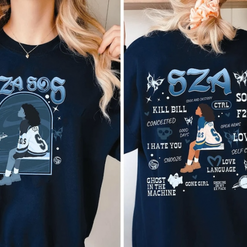 SZA SOS Full Album Shirt: Perfect Gift for Devoted SZA Fans!