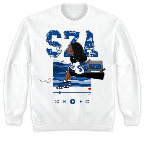 SZA SOS Jordan 14 Laney Shirt: Stylish & Authentic Streetwear for Sneakerheads