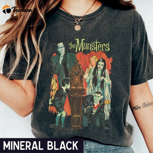 Spook Up Your Style with Munster TV Series Horror Movie Shirt – Limited Edition