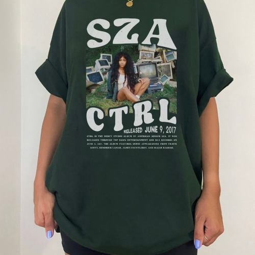 Get Stylish with Vintage Ctrl Album By SZA Shirt – Limited Edition Merchandise