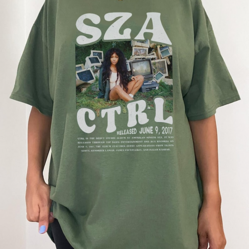 Get Stylish with Vintage Ctrl Album By SZA Shirt – Limited Edition Merchandise