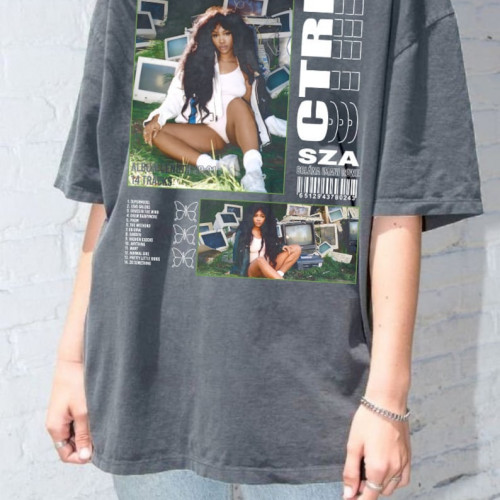 Shop the Classic Vintage SZA Ctrl Shirt – Exclusive Design for True Music Lovers