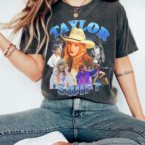 Retro Taylor Inspired 90s Shirt: Vintage Style for Classic Fashion Enthusiasts