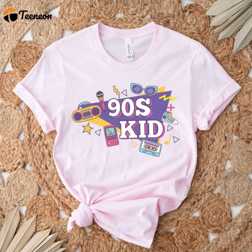 Throwback 90s Kid T-Shirt: Retro Style Top Vintage Birthday Shirt