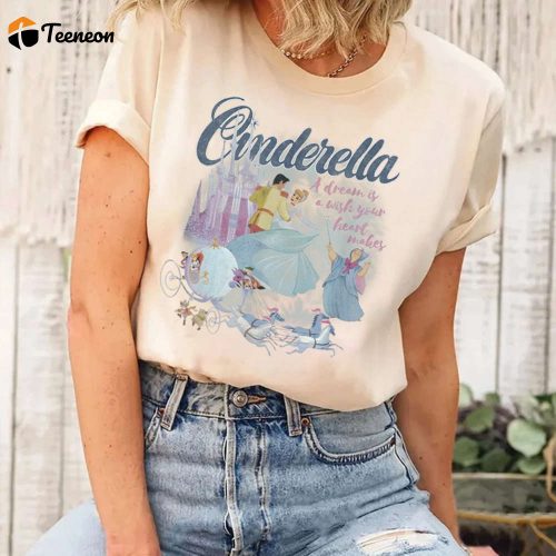 Dreamy Cinderella Princess Shirt: Mickey Ear Disneyworld & Disneyland Family Shirt