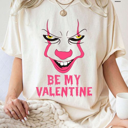 Spooky Valentine Horror Shirt: Be Mine with Horror Characters Creepy Valentine Sweater – Perfect Horror Fan Gift