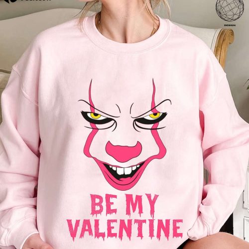 Spooky Valentine Horror Shirt: Be Mine with Horror Characters Creepy Valentine Sweater – Perfect Horror Fan Gift