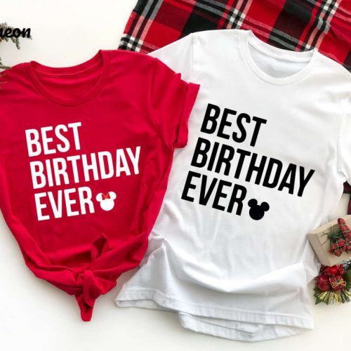 Unforgettable Disney Birthday Shirt Collection: Best Ever Men s Disneyworld & Mickey Birthday Shirts!