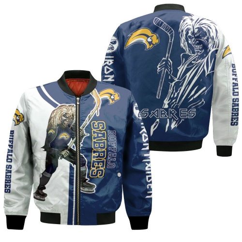 Buffalo Sabres And Zombie For Fans Bomber Jacket  – Gift for Men Women