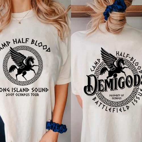 Camp Halfblood Shirt: Trendy Percy Jackson Tee for Demigods at Camp Jupiter