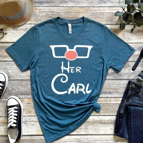 Disney Carl and Ellie Shirts: Valentine Sweatshirt Mr and Mrs Honeymoon Cute Couple Shirt – Perfect Valentines Day Gift!