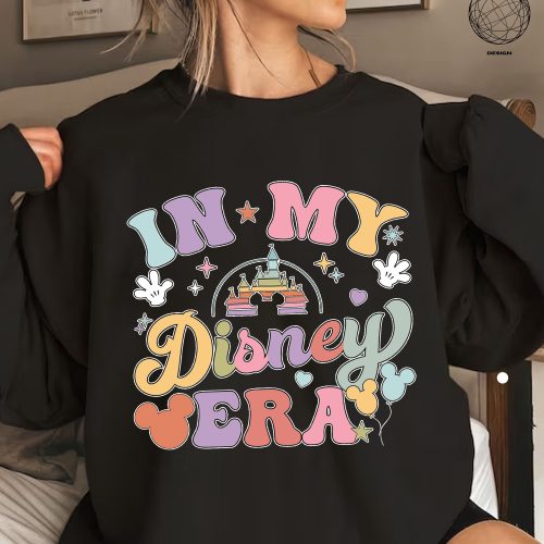 Disney Era Shirt: Colorful Vacation Aesthetics with Comfort Colors® – Explore Disneyworld in Style with Disney Castle Shirts