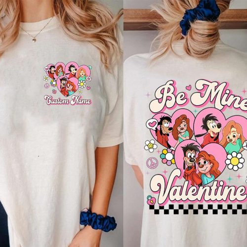 Custom Max & Roxanne Disneyland Couple Shirt Family Trip 2024 Gift