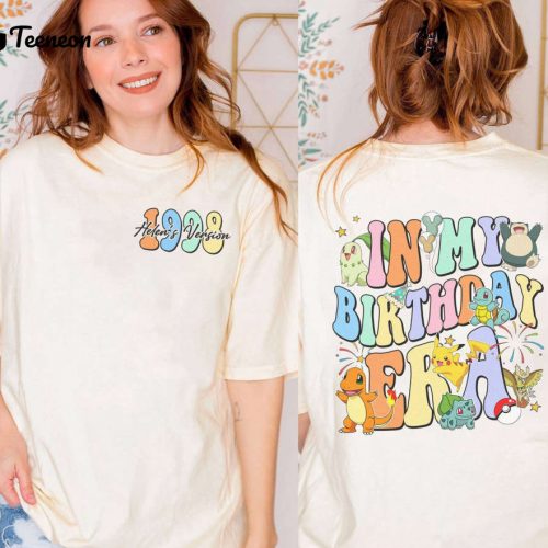 Custom Pikachu Birthday Shirt Pikachu Family Shirts Birthday Boy Pkm Party