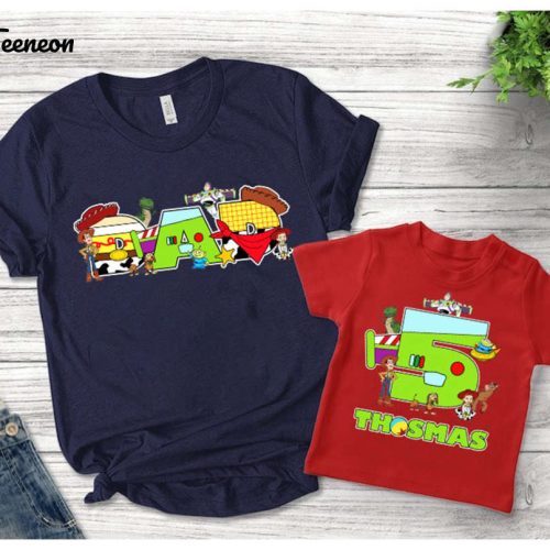 Custom Toy Story Birthday Shirt – Fun Family & Party Theme Disneyland Birthday Boy Girl