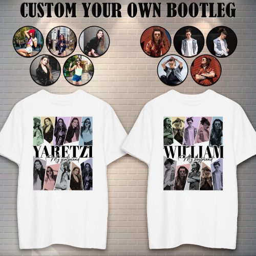 Custom Vintage 90s Tshirt: Personalized Bootleg Rap Tees with Photo – Perfect Gift for Rap Lover