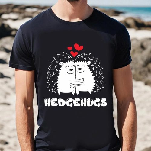 Cute Valentines Day Shirts, Hedgehugs Hedgehog Valentines Day Shirt