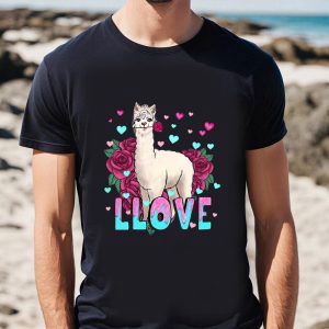 Cute Llama LLove Valentines Day Shirts: Adorable Apparel for a Memorable Celebration