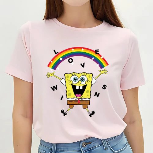 Cute Valentines Day Shirts, Spongebob Squarepants Love Shirt