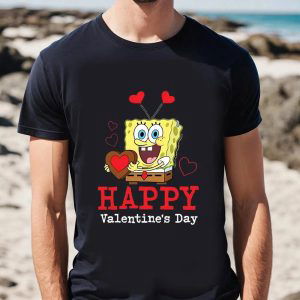 Cute SpongeBob Valentine’s Day Shirts: Celebrate Love with Adorable Designs