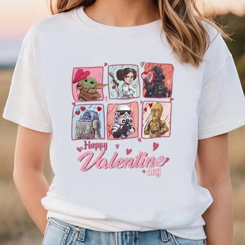 Cute Valentine s Day Shirts: Star Wars & Disney Heart Designs