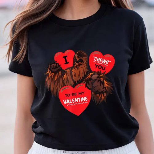 Cute Chewbacca T-Shirt: Valentine s Day Shirts for Star Wars Fans